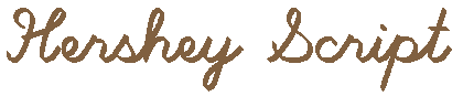 Hershey Script